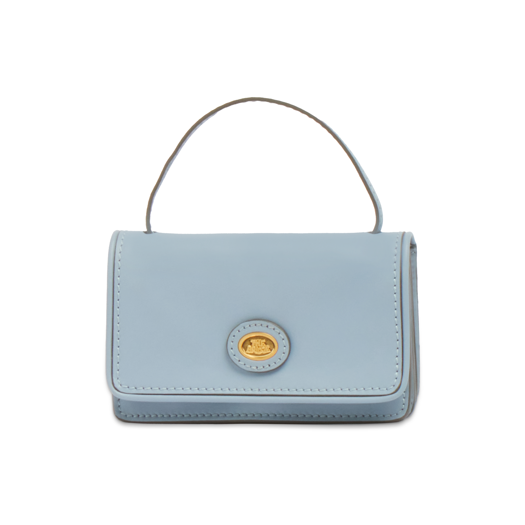 the-bridge-borsa-tracolla-mini-in-pelle-acqua-oro image 1