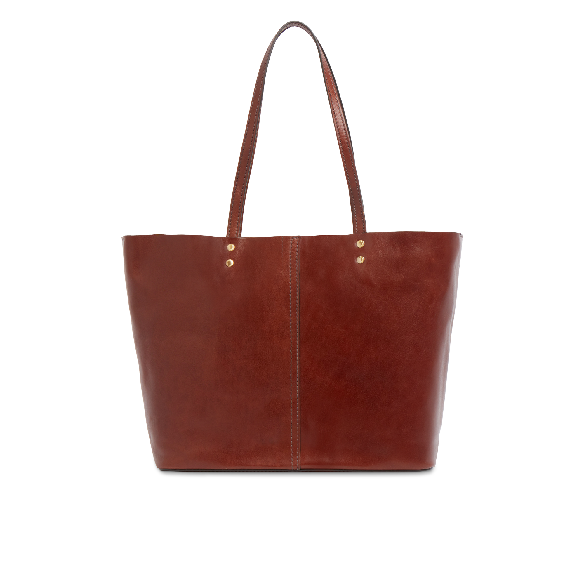 the-bridge-lisa-borsa-shopper-in-pelle-marrone-con-sacca-interna-removibile image 3