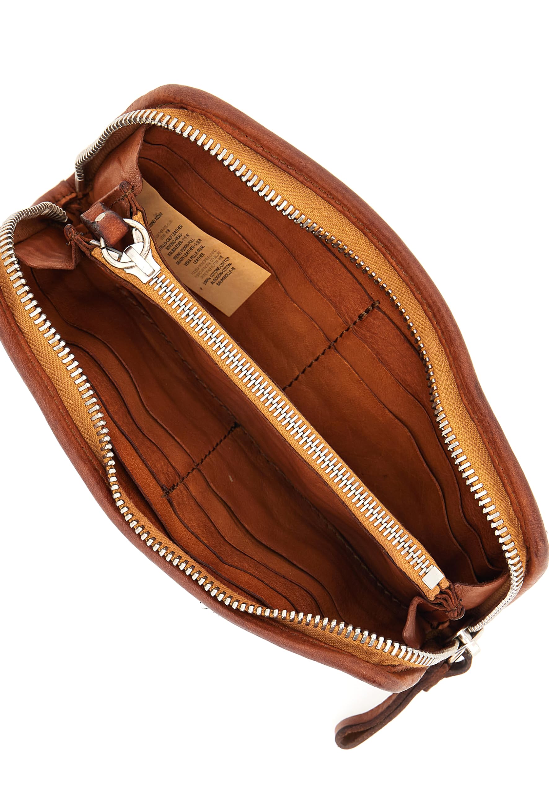 campomaggi-diamante-portafoglio-donna-cognac-orizzontale-21-cm image 4