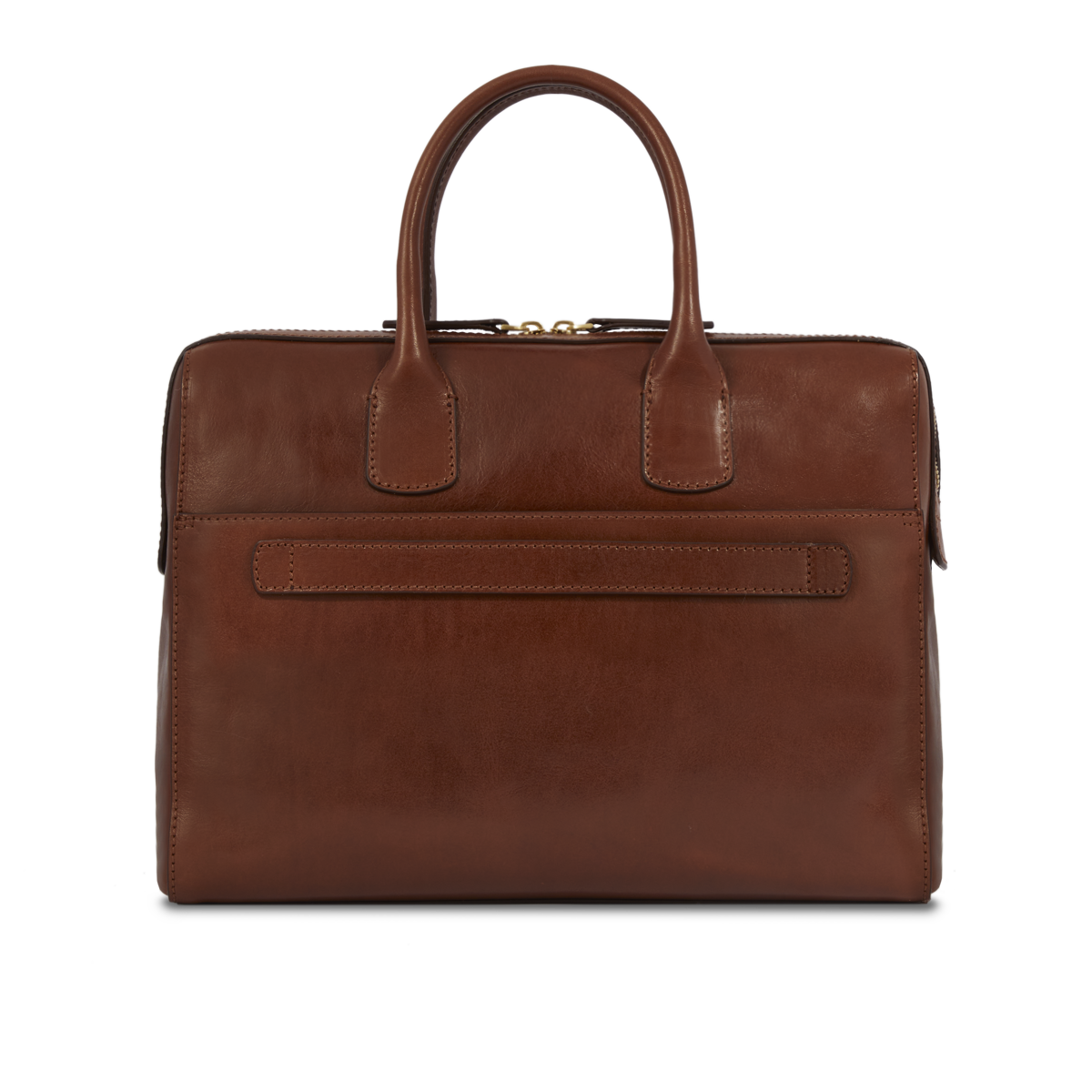 the-bridge-double-function-borsa-in-pelle-porta-pc-da-donna-marrone-oro image 3