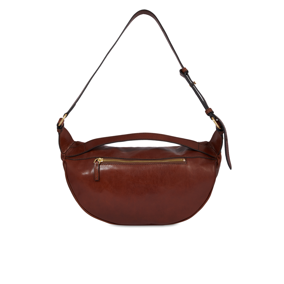 the-bridge-story-borsa-tracolla-in-pelle-morbida-marrone-oro image 3