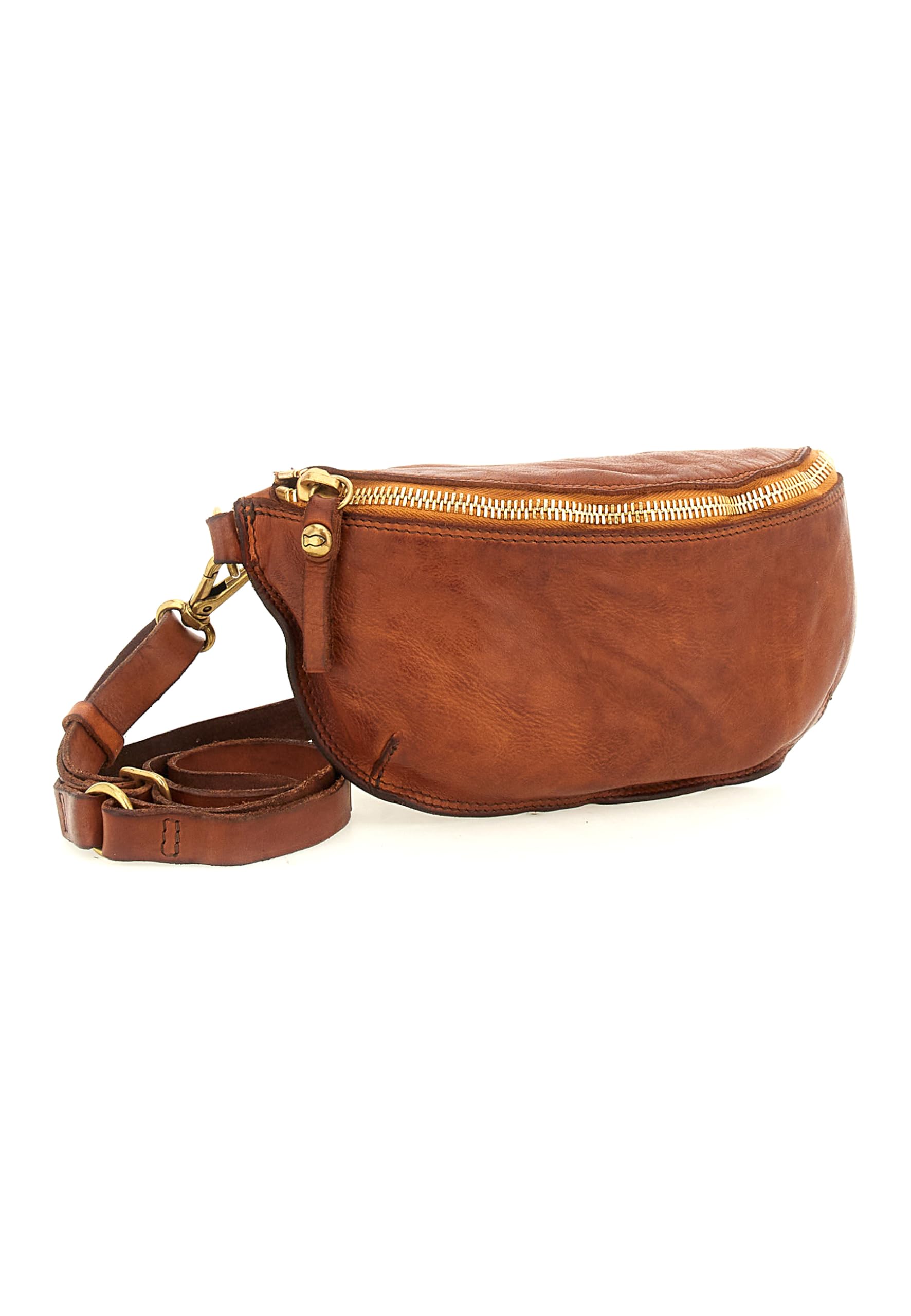 campomaggi-zefiro-marsupio-in-pelle-di-vacchetta-cognac-23x14-cm image 2