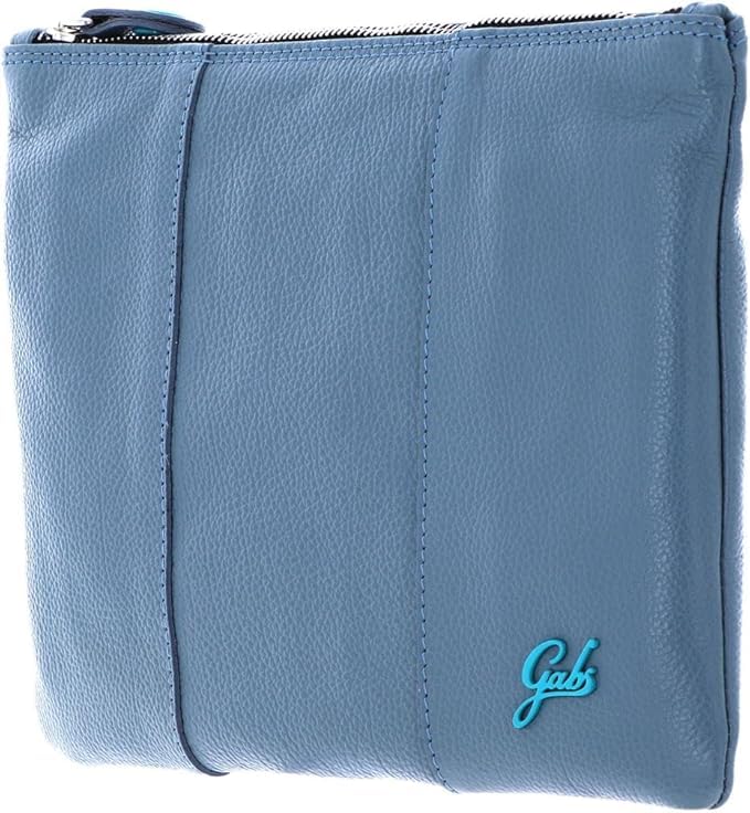 gabs-beyonce-m-basic-borsa-tracolla-pochette-donna-in-pelle-blu image 6