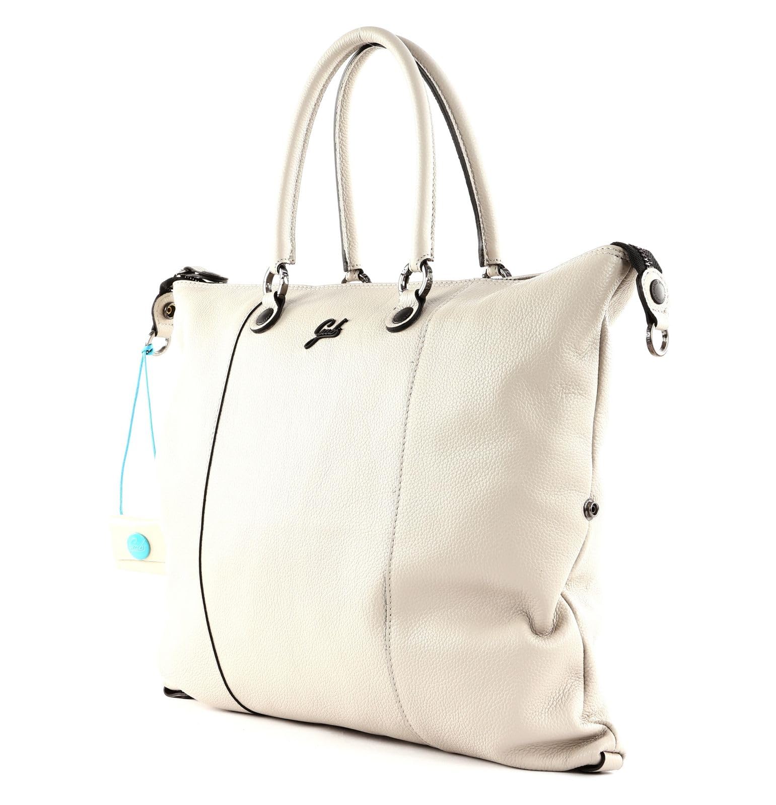gabs-g3-plus-l-shopping-bag-a-spalla-in-pelle-stone image 3