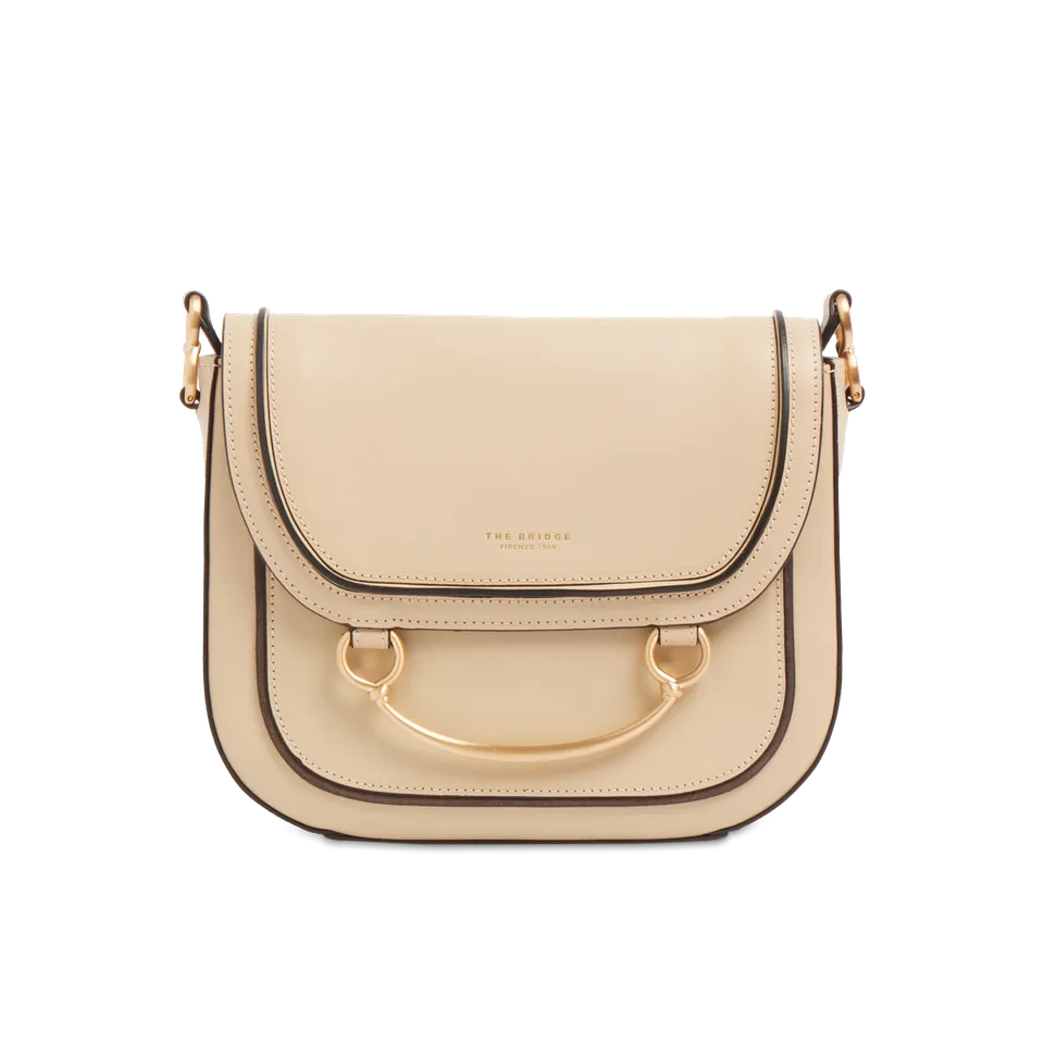 the-bridge-luce-borsa-donna-in-pelle-bovina-con-tracolla-butter-oro image 1