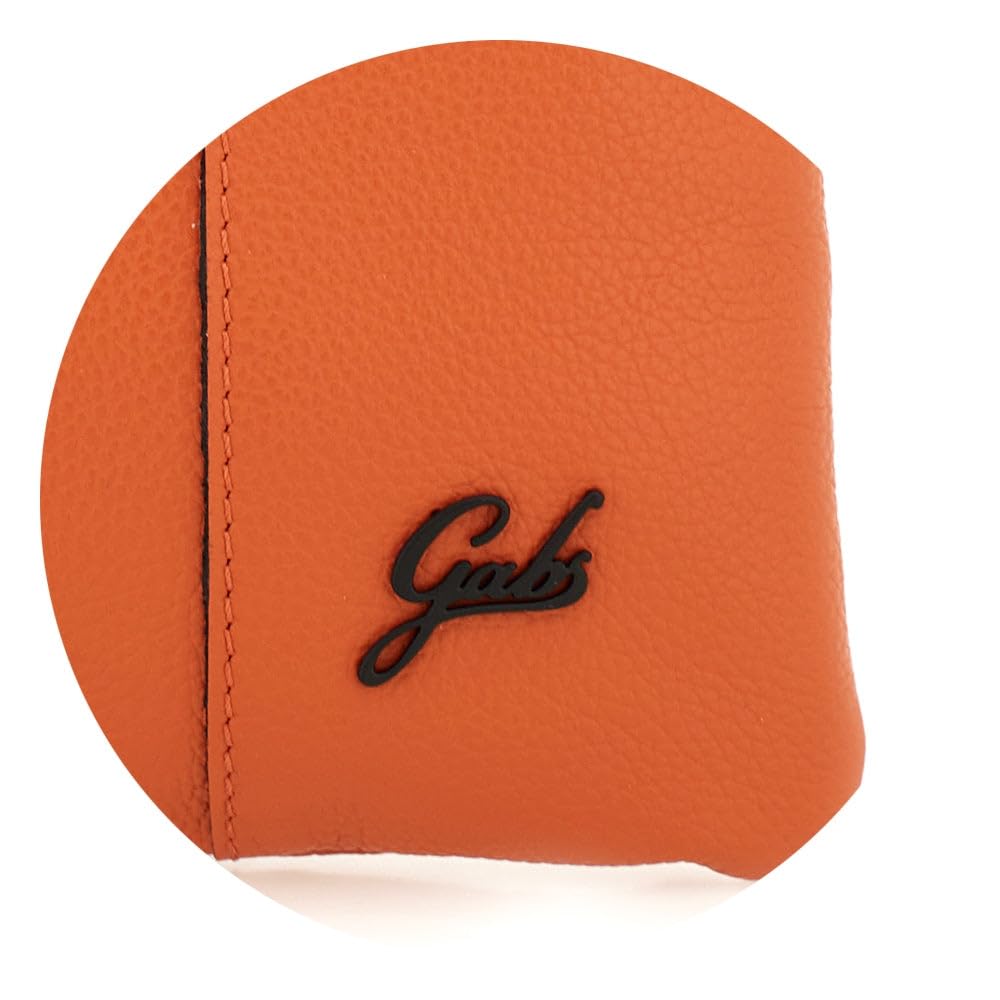 gabs-beyonce-s-pochette-tracolla-donna-in-pelle-bull-black-orange image 5