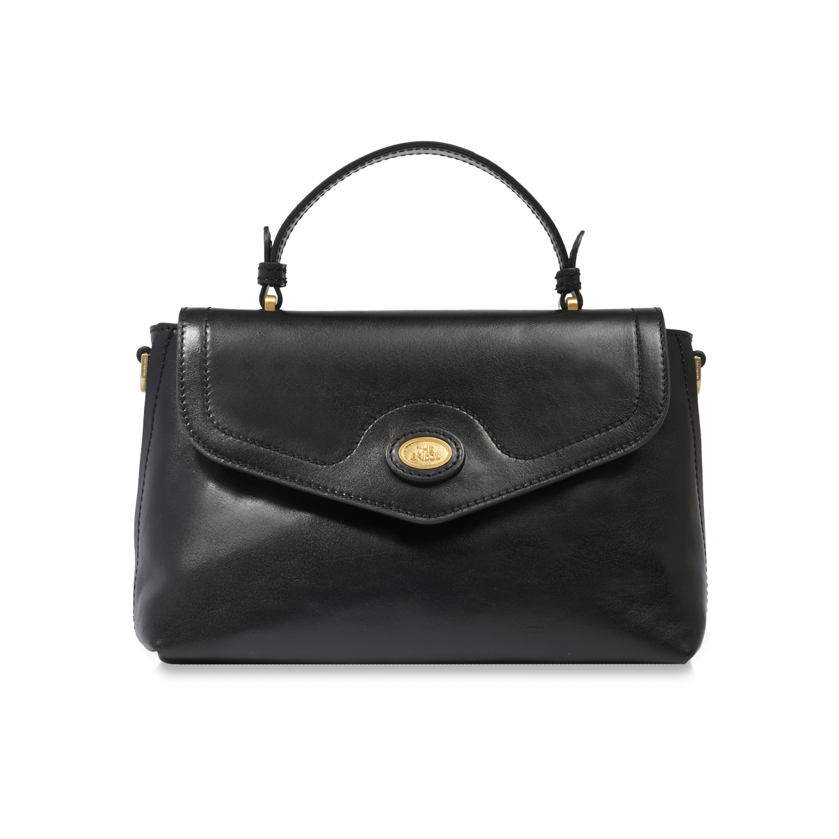 the-bridge-story-donna-borsa-a-mano-in-pelle-nera-con-tracolla image 1