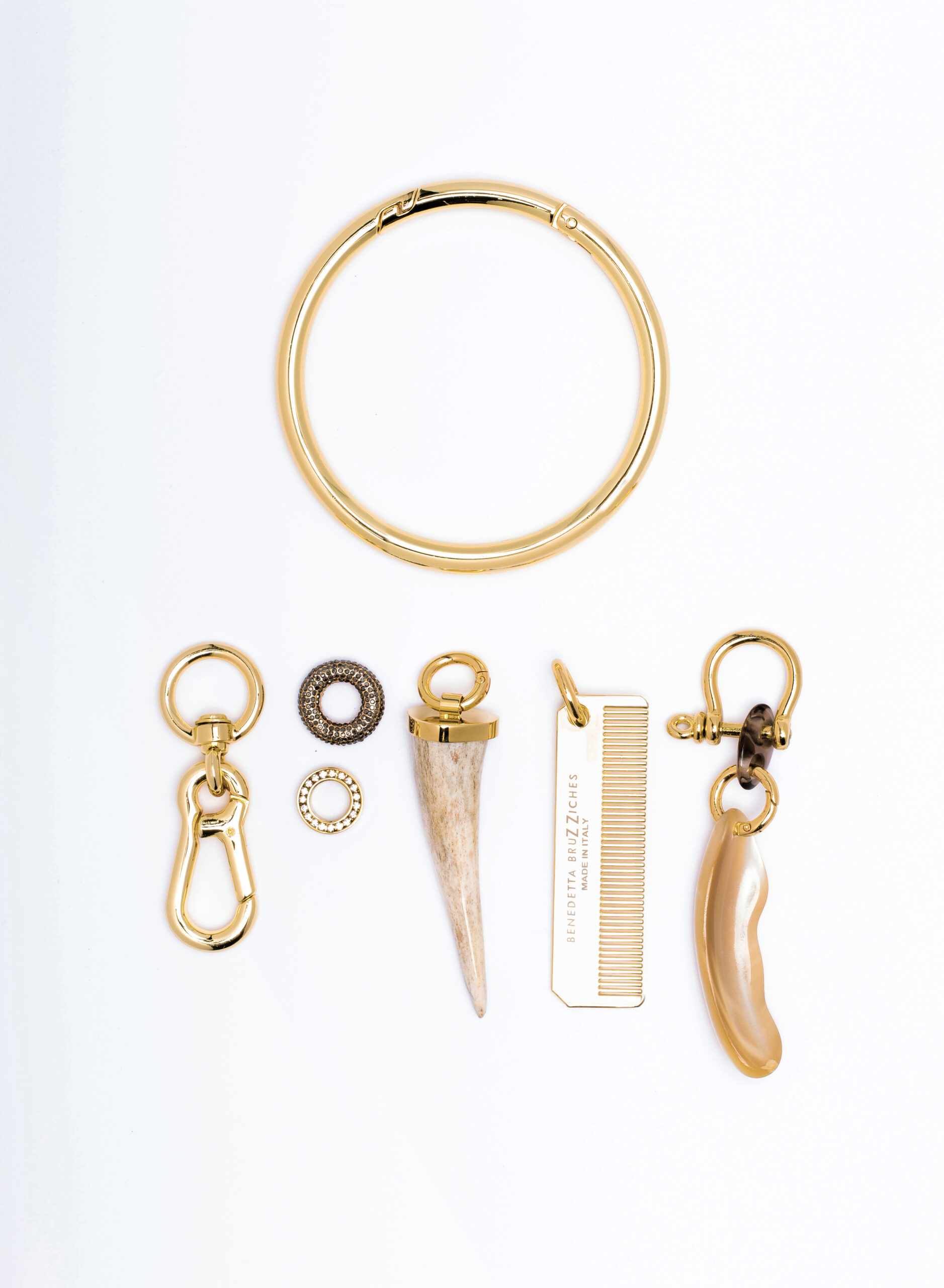 benedetta-bruzziches-chatelaine-borsa-donna-gold image 4