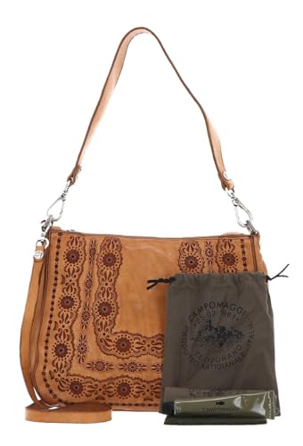 campomaggi-agnese-borsa-a-tracolla-pochette-in-pelle-cammello-marrone-chiaro image 7