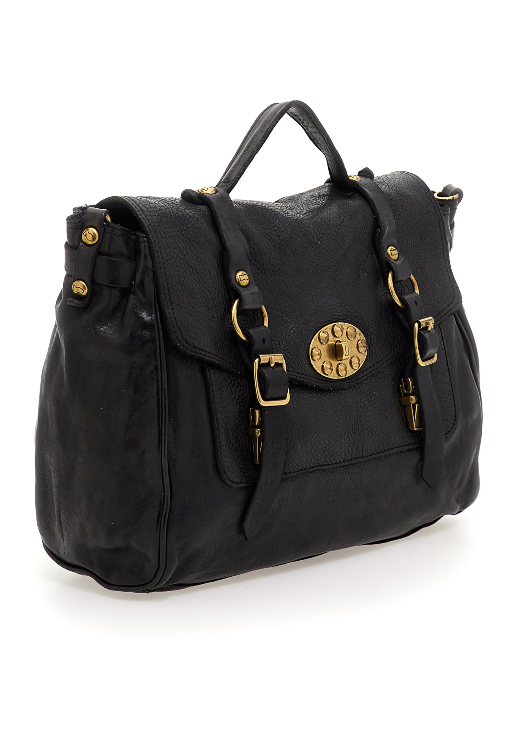 campomaggi-kura-dione-borsa-da-lavoro-in-pelle-nero-34x17x24-cm image 2