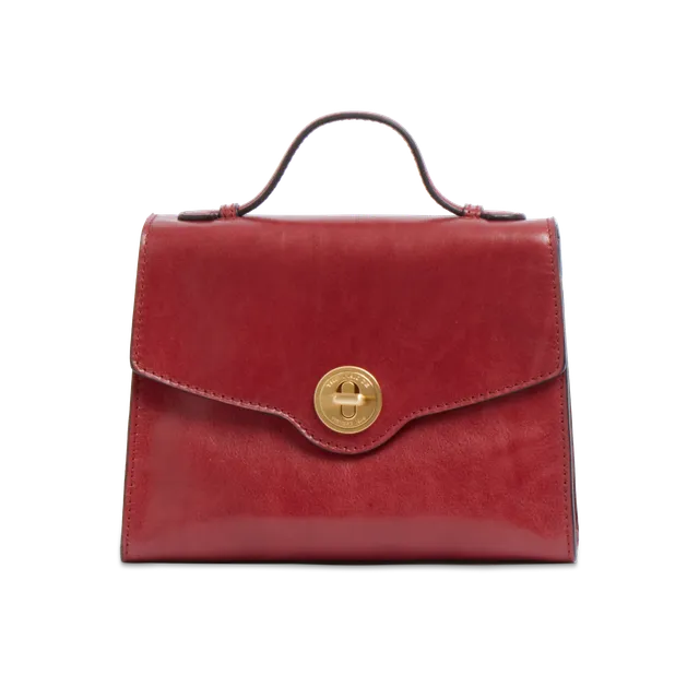 the-bridge-irene-borsa-donna-in-pelle-mattone-con-tracolla-removibile image 1