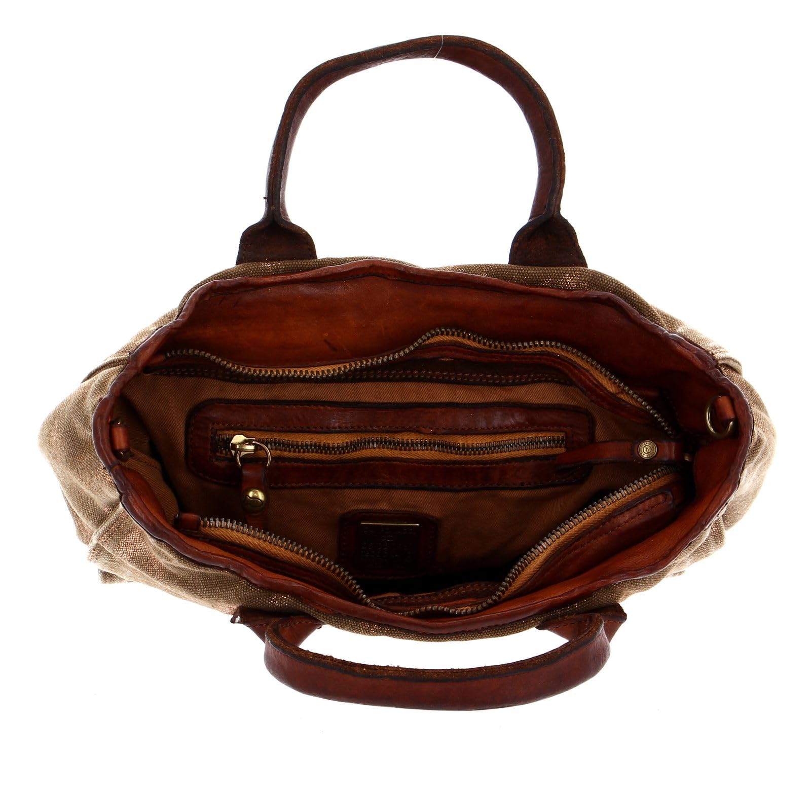 campomaggi-edera-borsa-shopping-a-tracolla-bronzo-testa-di-moro-cognac-con-stamp image 6