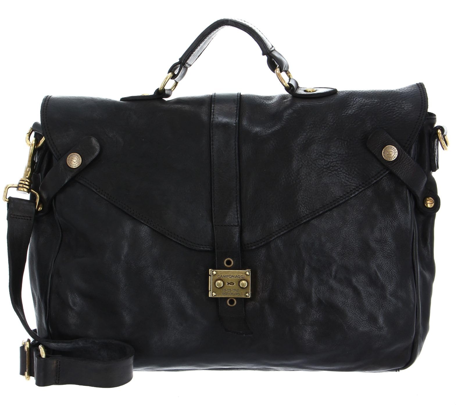 campomaggi-cartella-carrier-bag-agnese-in-pelle-nero image 1