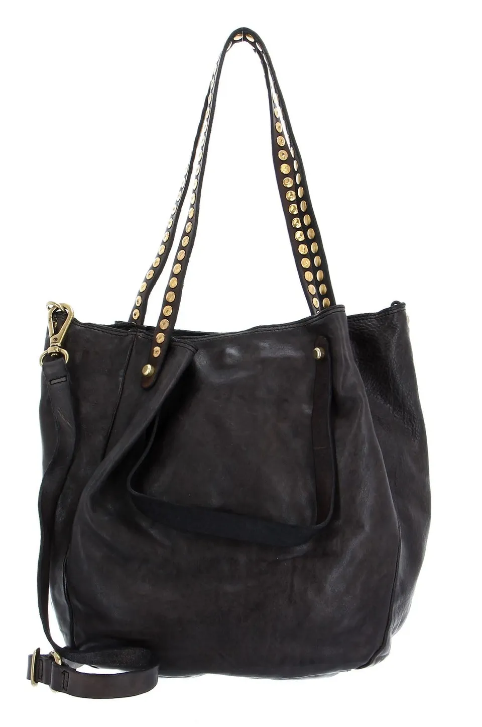 campomaggi-agnese-borsa-a-tracolla-in-pelle-grigio-antracite image 1