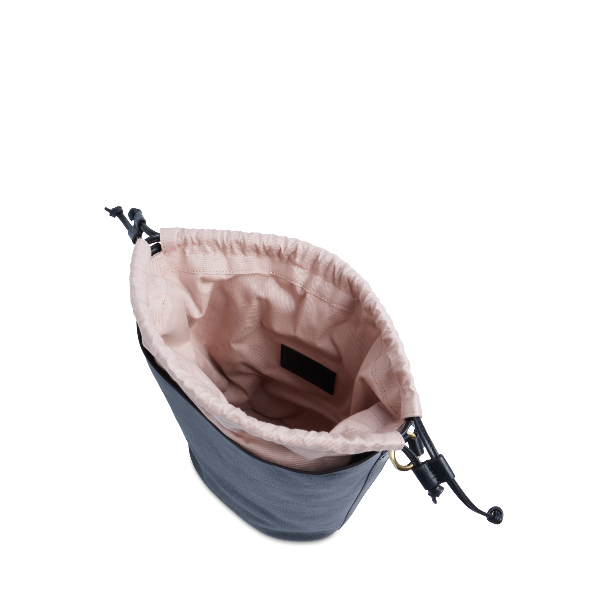 the-bridge-borsa-secchiello-in-pelle-morbida-nera-luce-soft-donna image 4