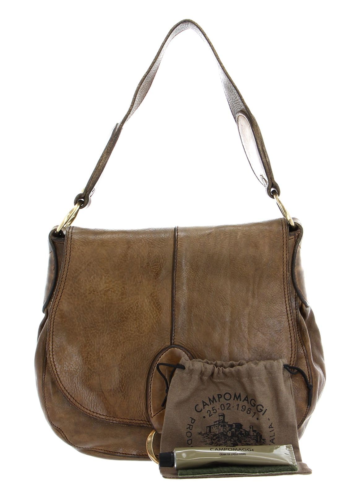 campomaggi-agnese-medium-borsa-a-tracolla-in-pelle-verde-militare-oliva image 2