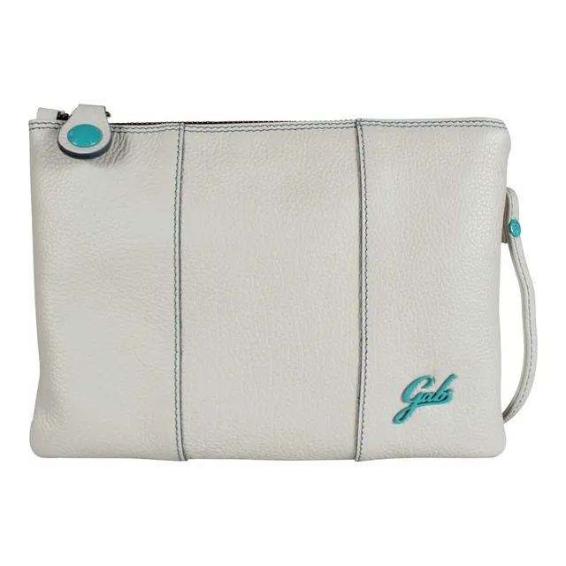 gabs-beyonce-pochette-in-pelle-panna-25x17-cm image 1