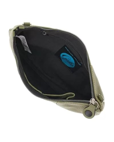 gabs-beyonce-m-basic-borsa-tracolla-pochette-donna-in-pelle-verde-prezzemolo image 6