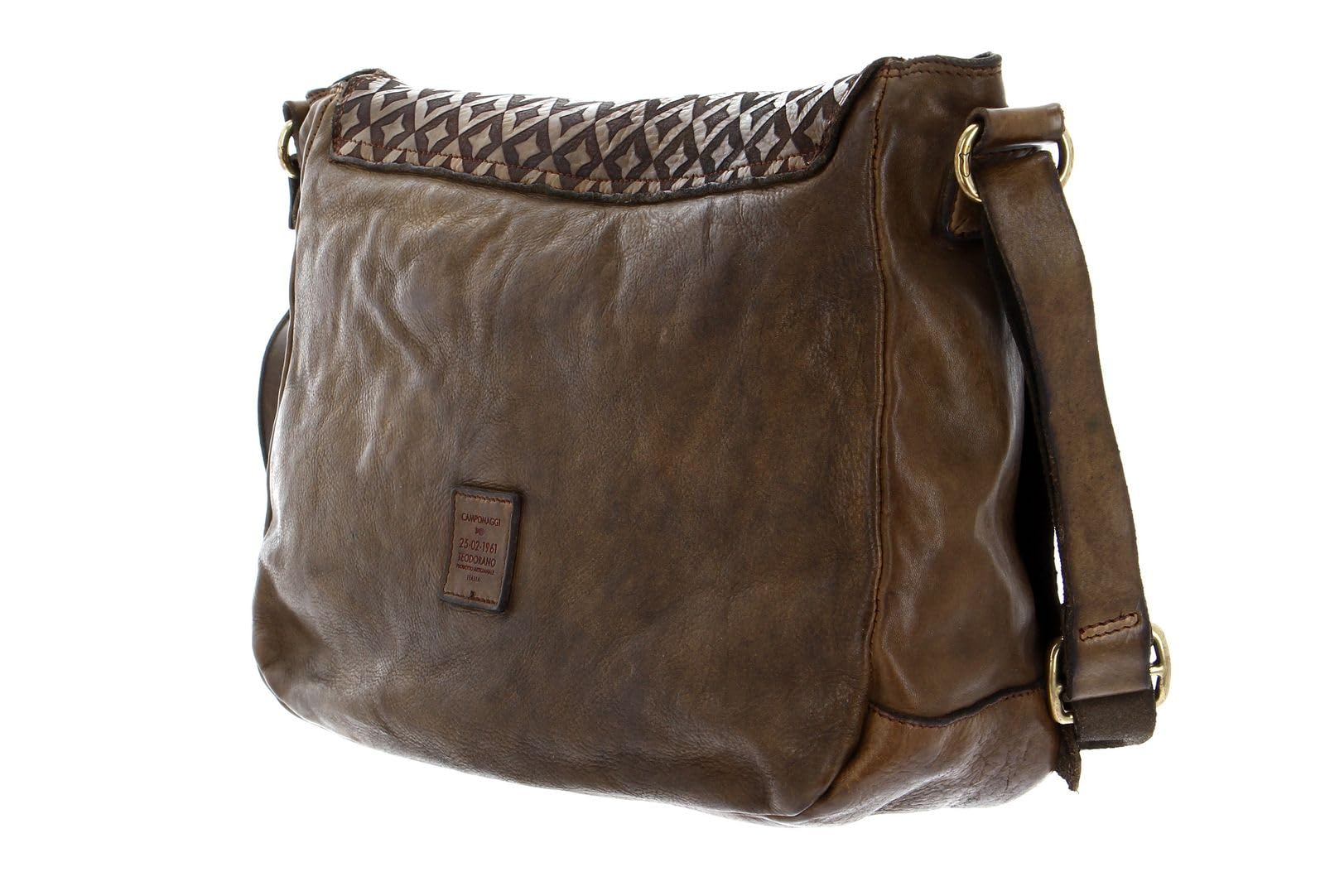 campomaggi-agnese-borsa-a-tracolla-crossbody-in-pelle-verde-militare-marrone image 5