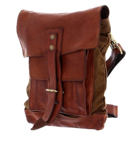 campomaggi-agnese-borsa-a-tracolla-crossbody-verde-militare-testa-di-moro-cognac image 8
