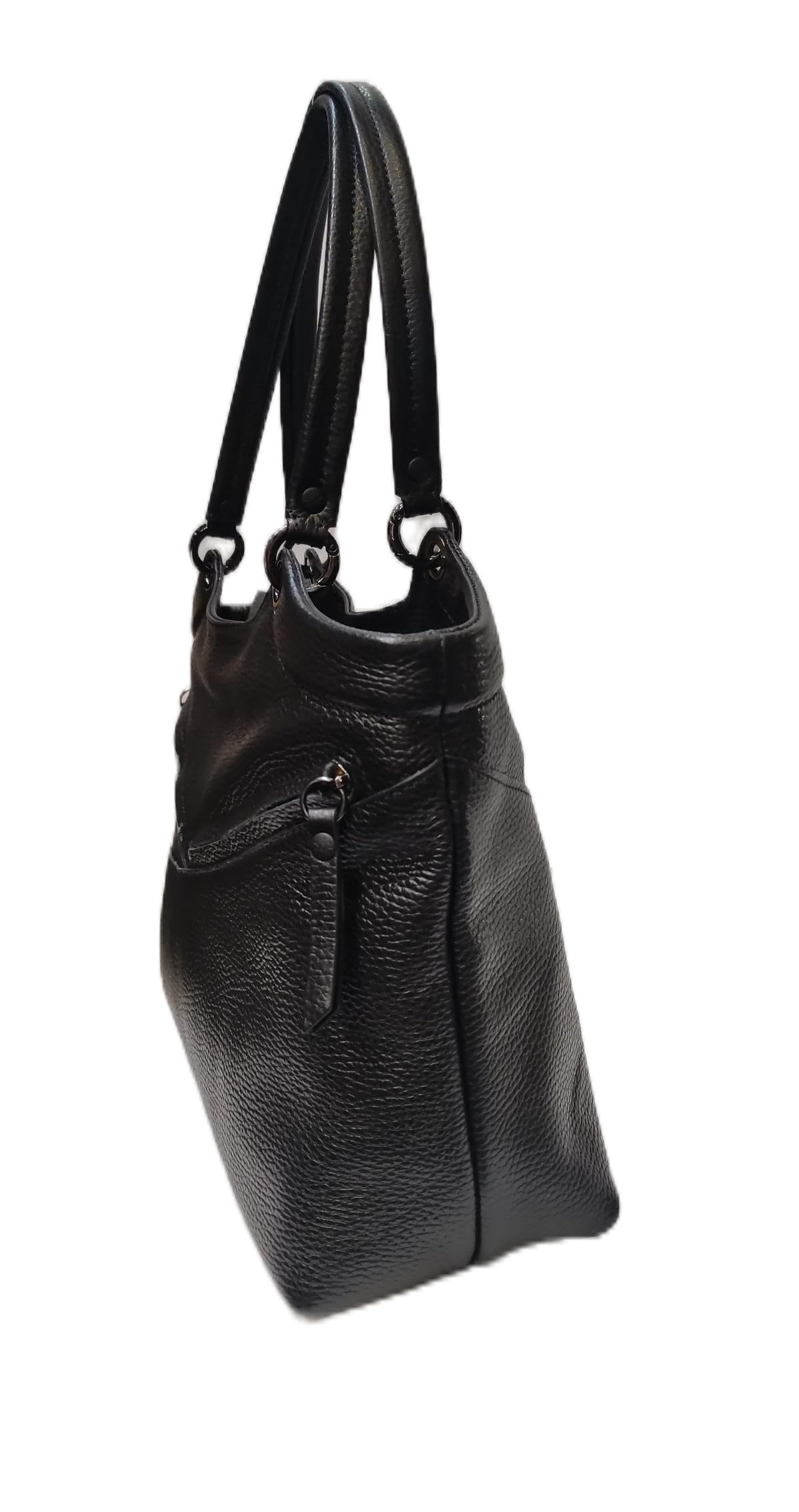 gabs-rosalinde-m-bull-double-zip-borsa-shopping-black-nero image 3
