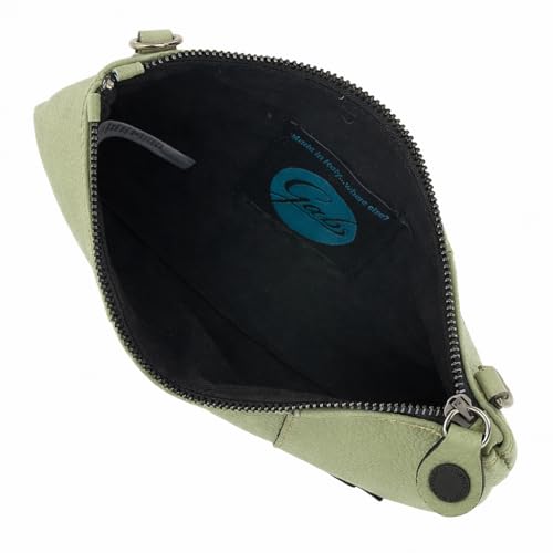 gabs-beyonce-s-pochette-tracolla-donna-in-pelle-bull-basic-celadon image 5