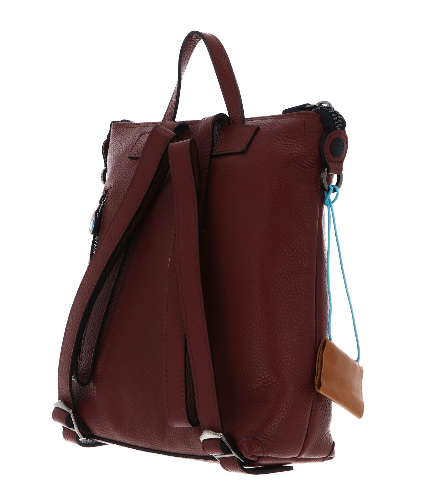 gabs-lolita-s-zaino-in-pelle-bull-black-terracotta-25-x-29-x-9-cm image 5