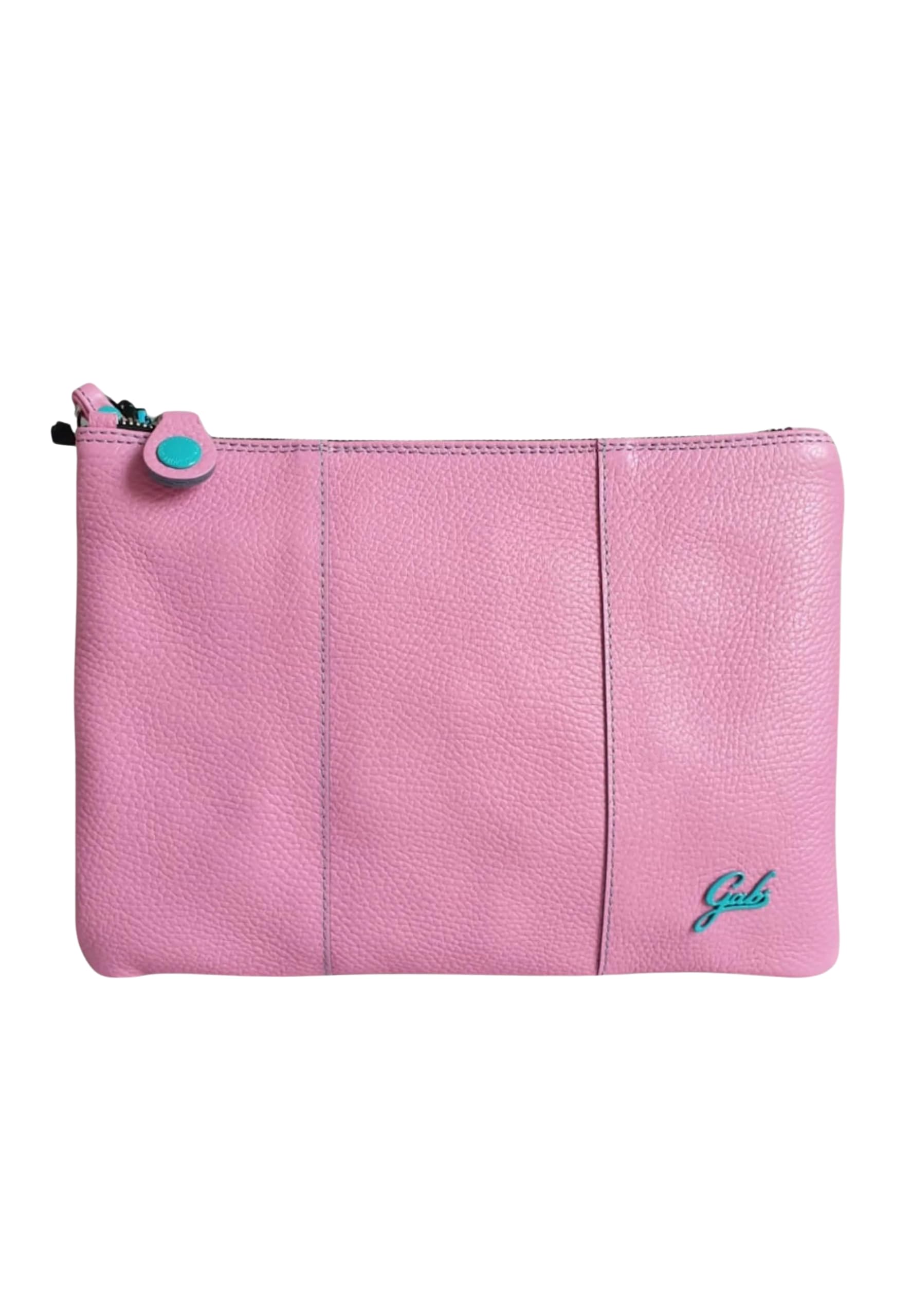 gabs-beyonc-logo-basic-taglia-m-pochette-in-pelle-rosa-flamingo image 5