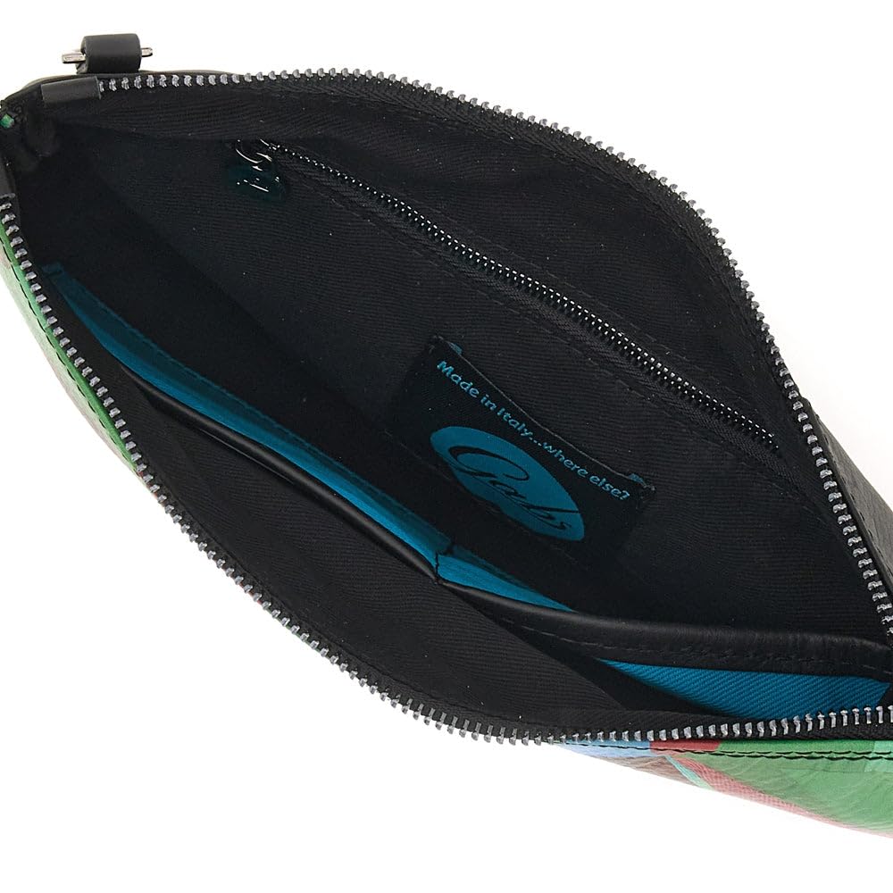 gabs-beyonce-m-pochette-tracolla-donna-in-pelle-bracco-verde image 4