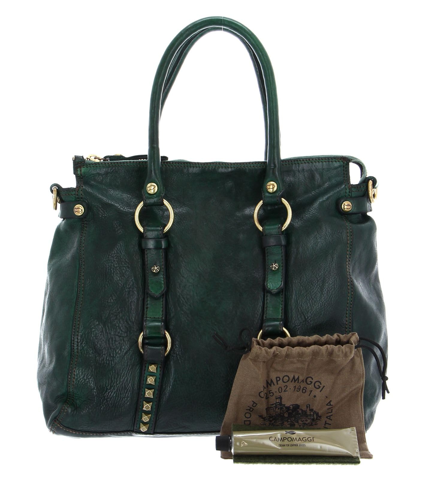 campomaggi-edera-shopping-medium-borsa-shopper-in-pelle-verde-bottiglia image 2