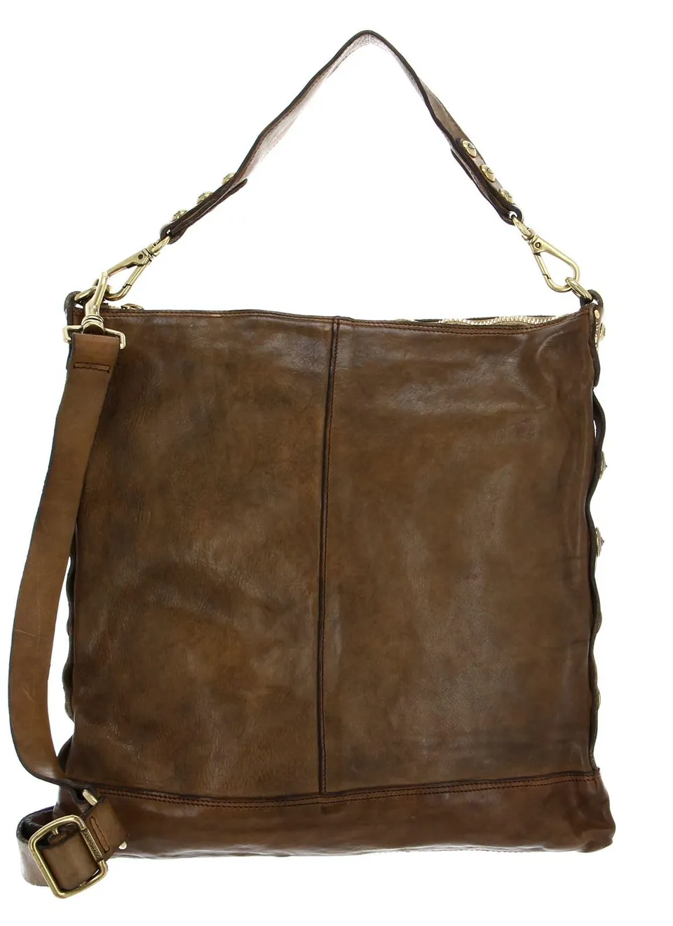 campomaggi-edera-shopper-in-pelle-verde-militare image 1