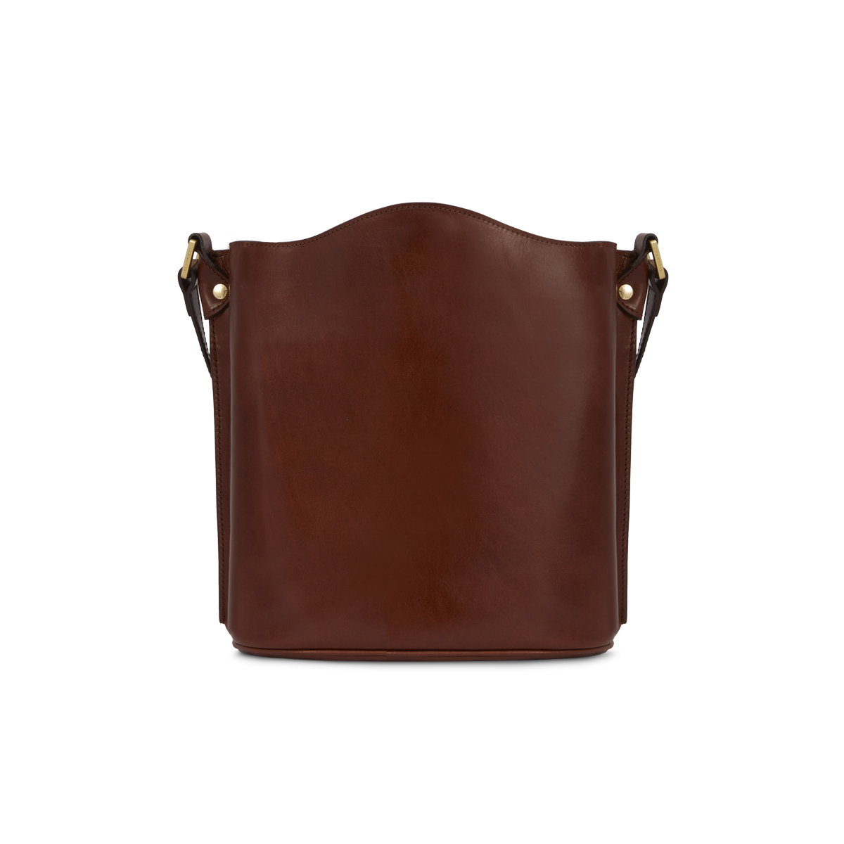 the-bridge-borsa-secchiello-in-pelle-donna-marrone-oro image 3