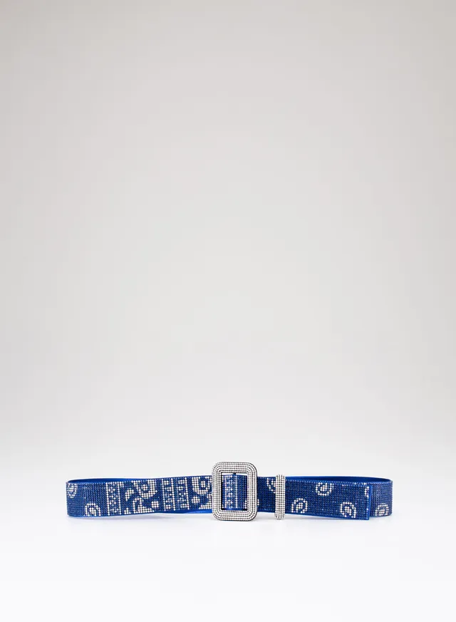 benedetta-bruzziches-venus-belt-cintura-donna-blue-bandana image 1