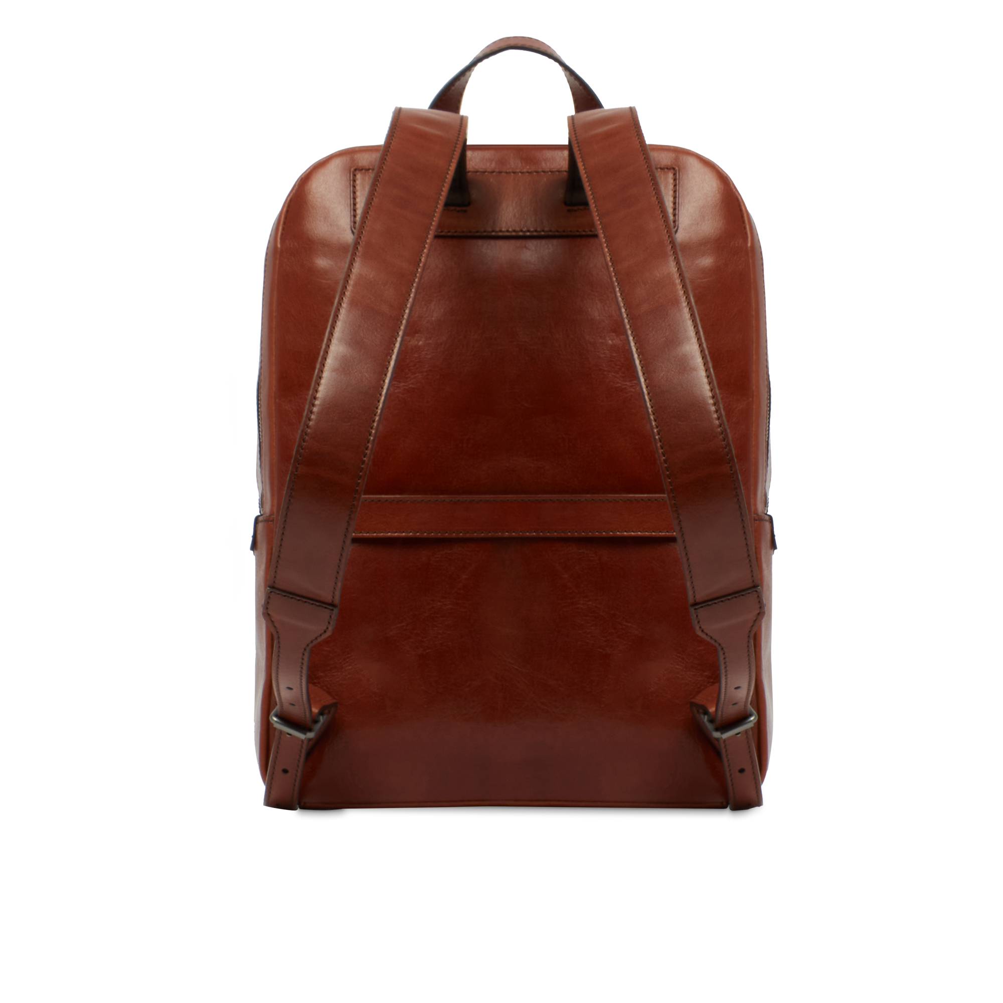 the-bridge-zaino-pelle-uomo-porta-pc-due-zip-galileo-marrone-rutenio-scuro image 3