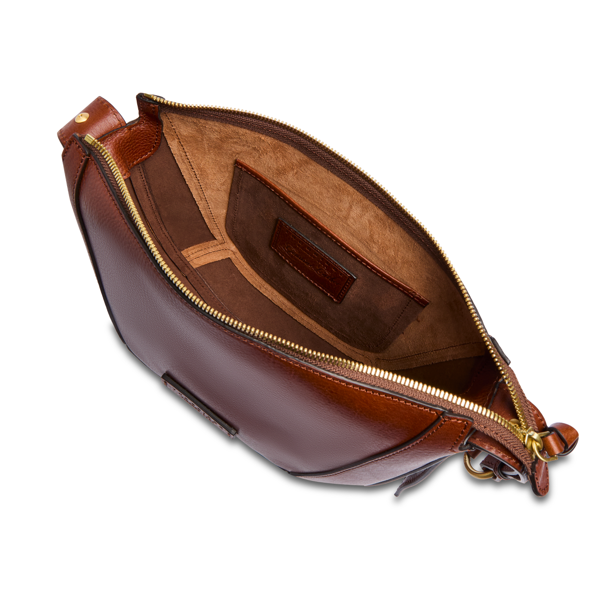 the-bridge-fedora-borsa-a-tracolla-piccola-in-pelle-granata image 4