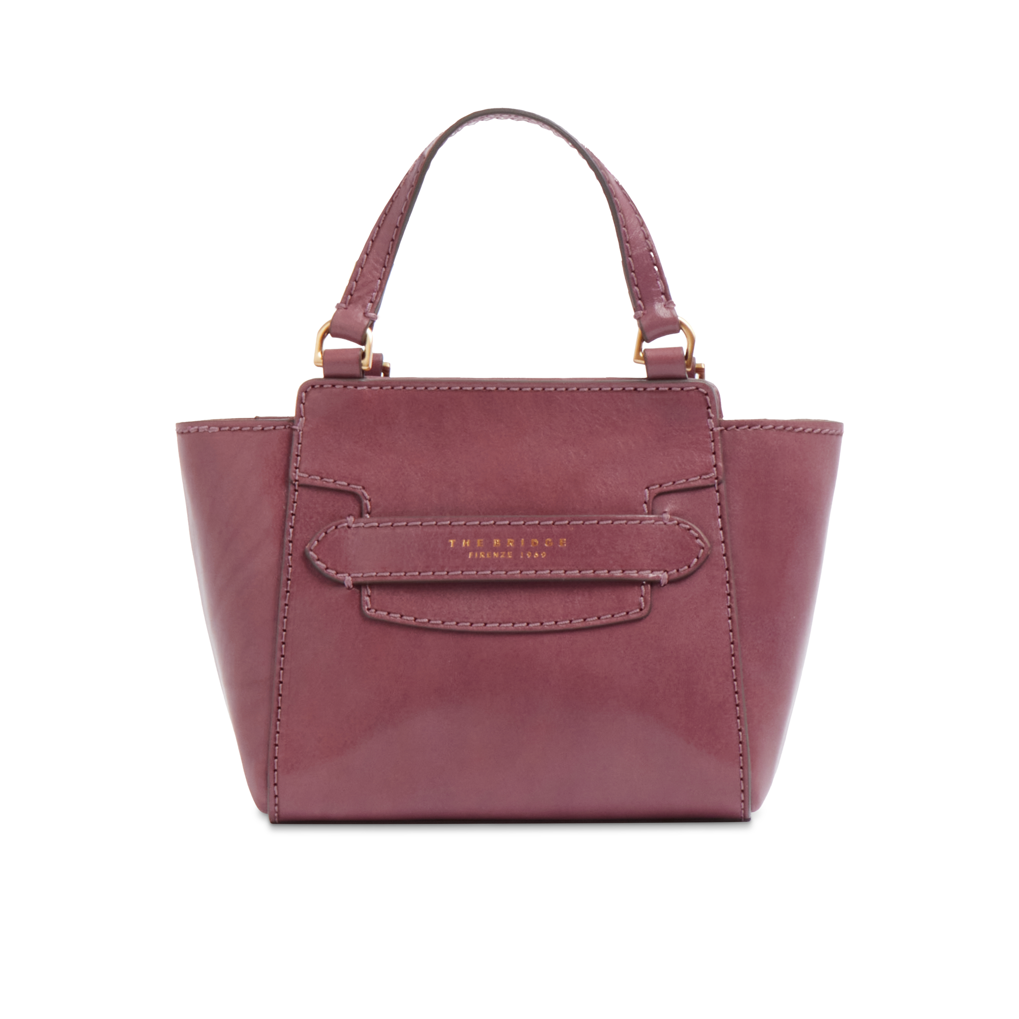 the-bridge-lucrezia-borsa-in-pelle-donna-orchidea-con-tracolla-removibile image 1