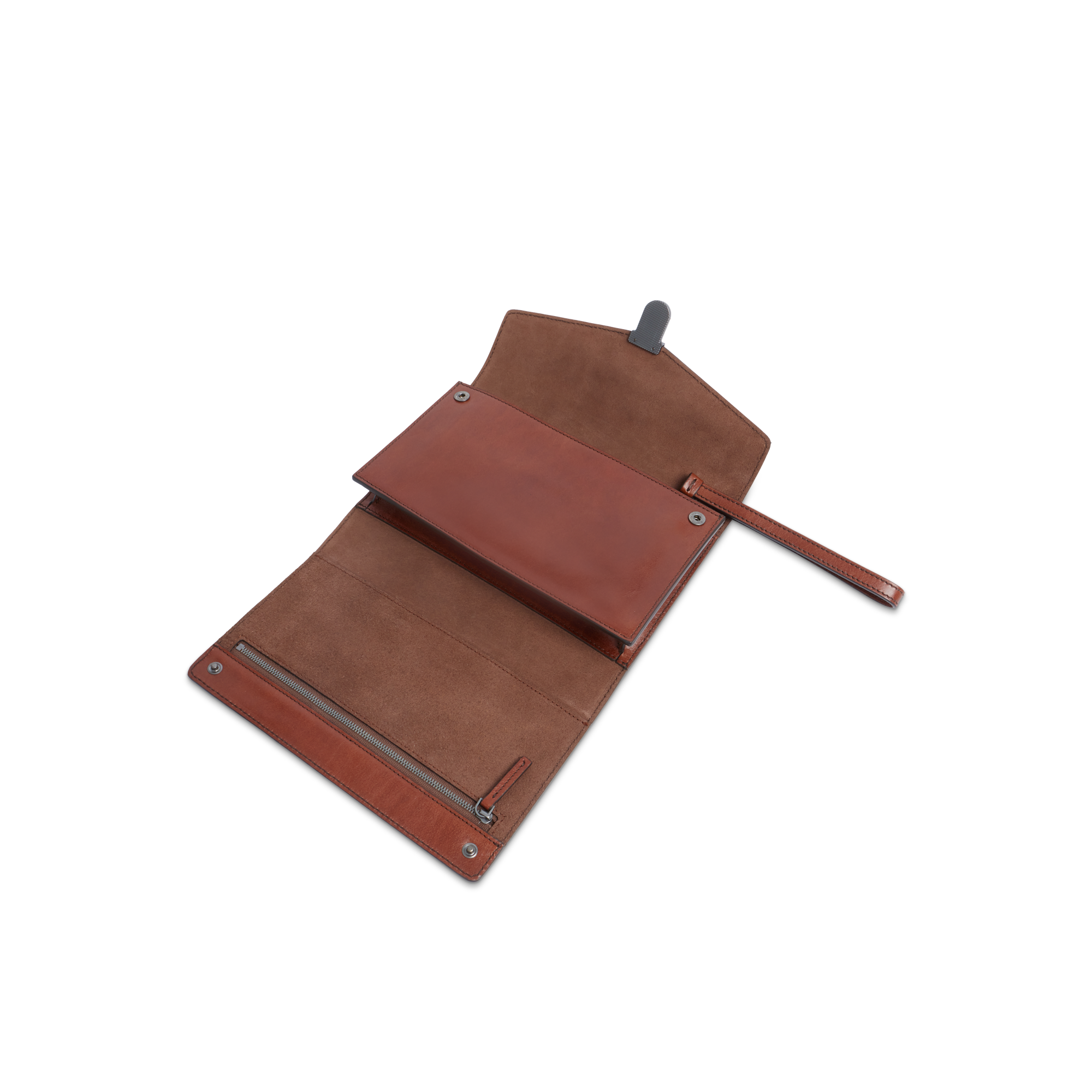 the-bridge-pochette-in-pelle-uomo-marrone-da-polso image 5
