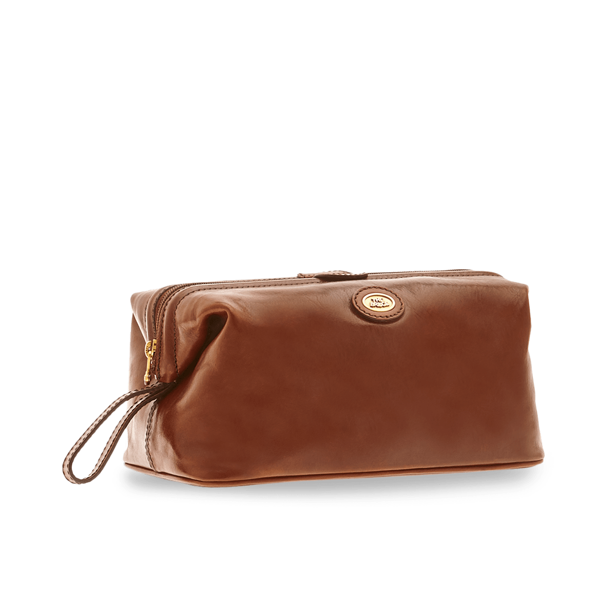 the-bridge-story-beauty-case-in-pelle-marrone-oro-premium image 1