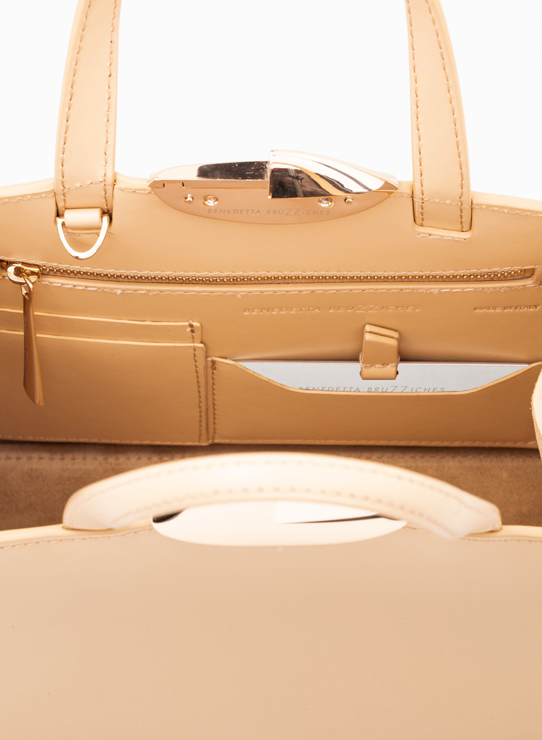 benedetta-bruzziches-serena-la-petite-borsa-donna-french-vanilla image 5