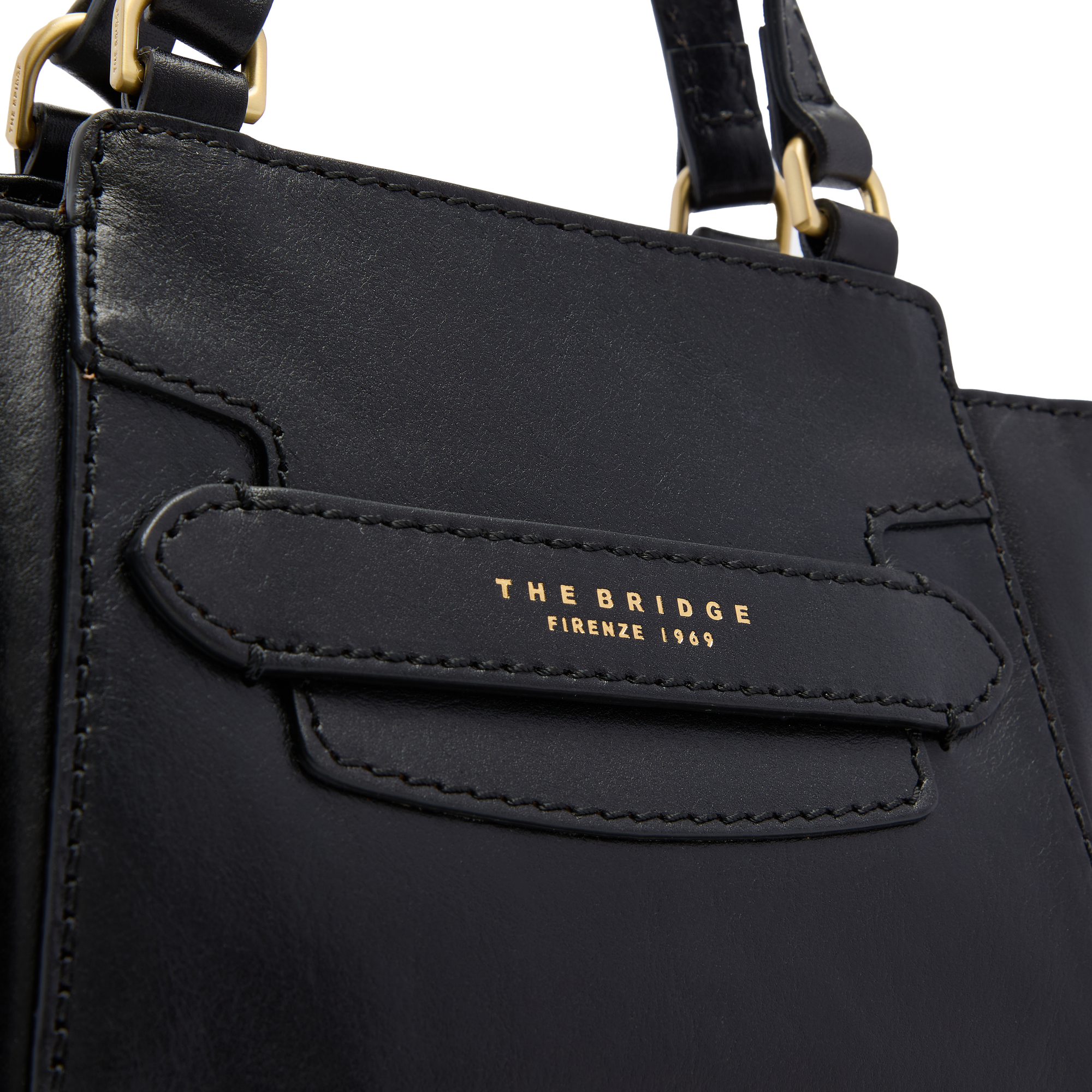 the-bridge-borsa-donna-in-pelle-con-tracolla-removibile-e-manico image 5