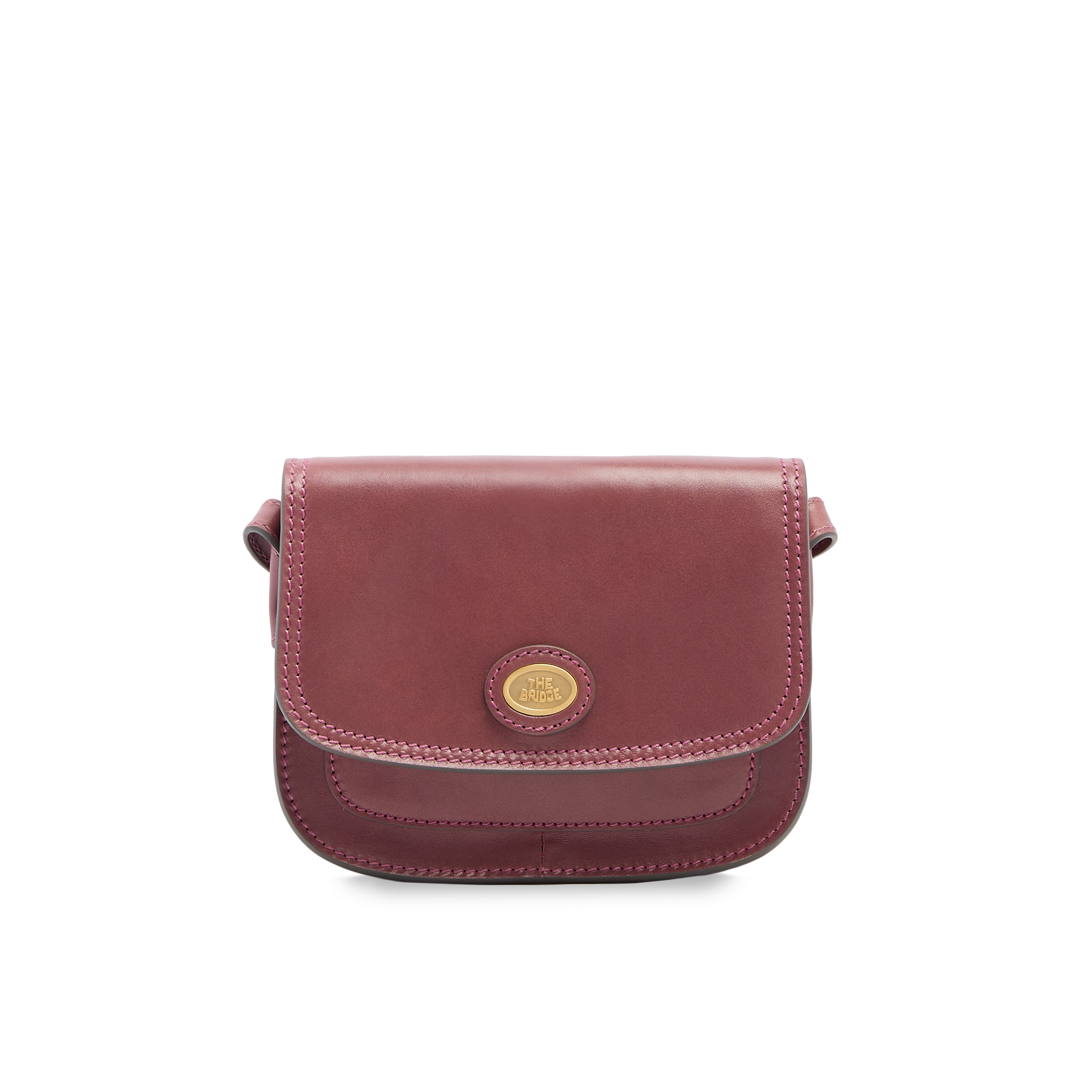 the-bridge-story-donna-borsa-tracolla-pelle-a-scomparti-small-orchidea-oro image 1