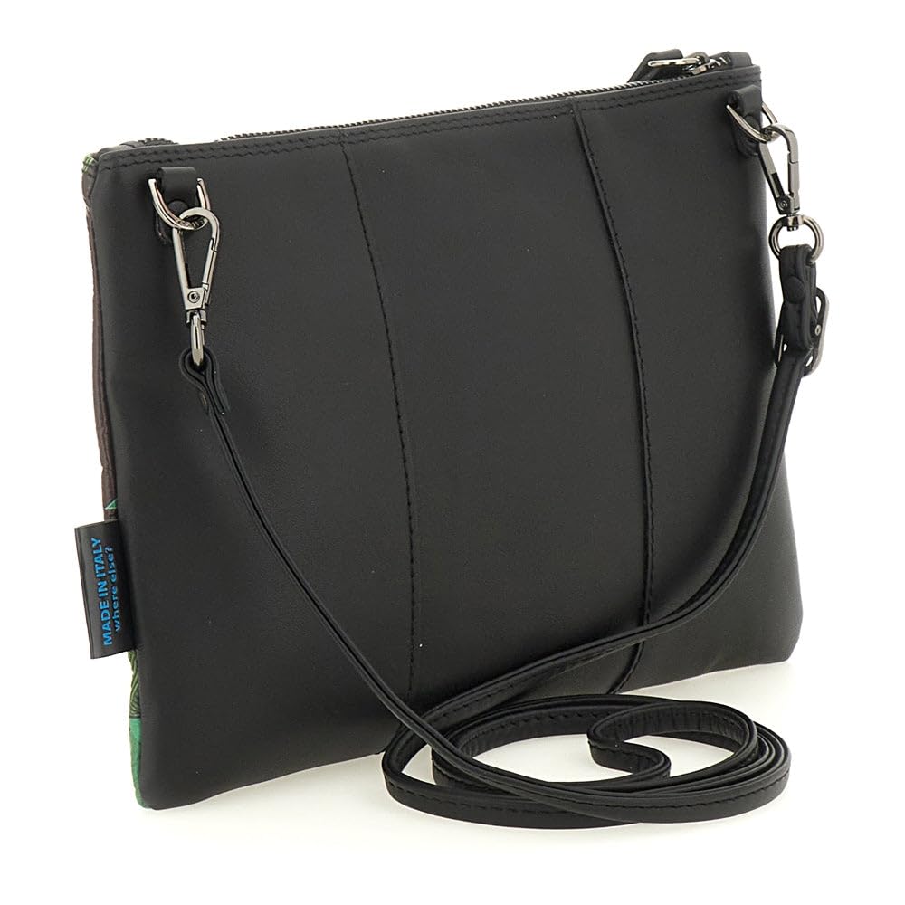 gabs-beyonce-m-pet-pochette-tracolla-in-pelle-bulldog-verde image 2