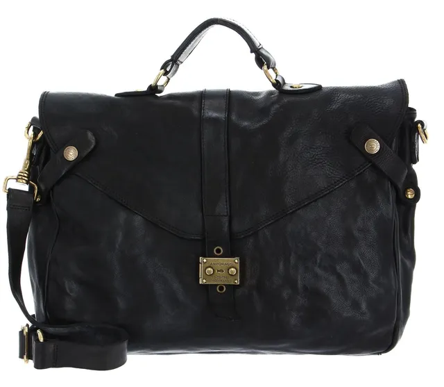 campomaggi-cartella-carrier-bag-agnese-in-pelle-nero image 1