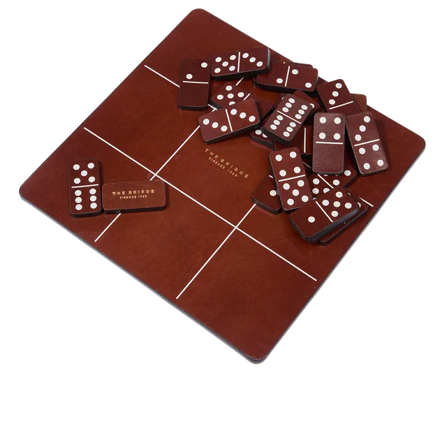 the-bridge-gioco-domino-in-pelle-heritage-oro image 1