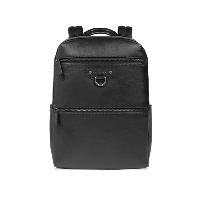 the-bridge-iacopo-zaino-uomo-in-pelle-nero-rutenio-a-una-zip image 1