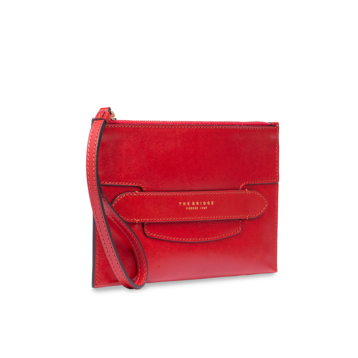 the-bridge-pochette-in-pelle-donna-flamenco-oro image 2