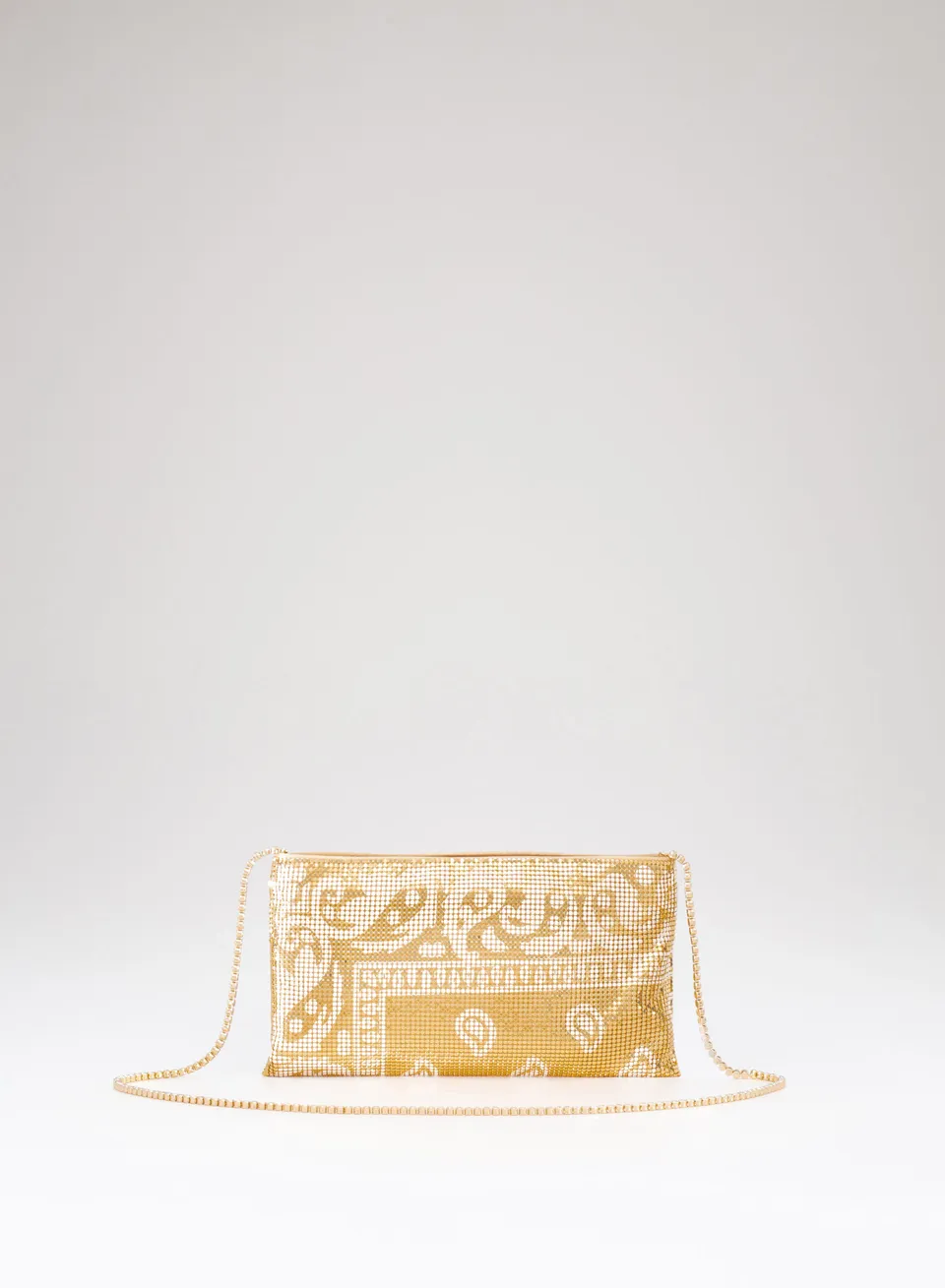 benedetta-bruzziches-your-best-friend-la-petite-borsa-donna-gold-bandana image 1