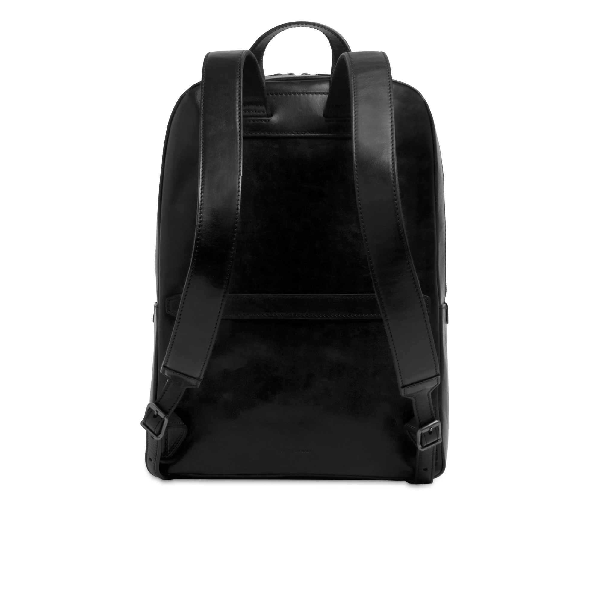 the-bridge-galileo-zaino-in-pelle-porta-pc-uomo-una-zip-nero-rutenio image 3