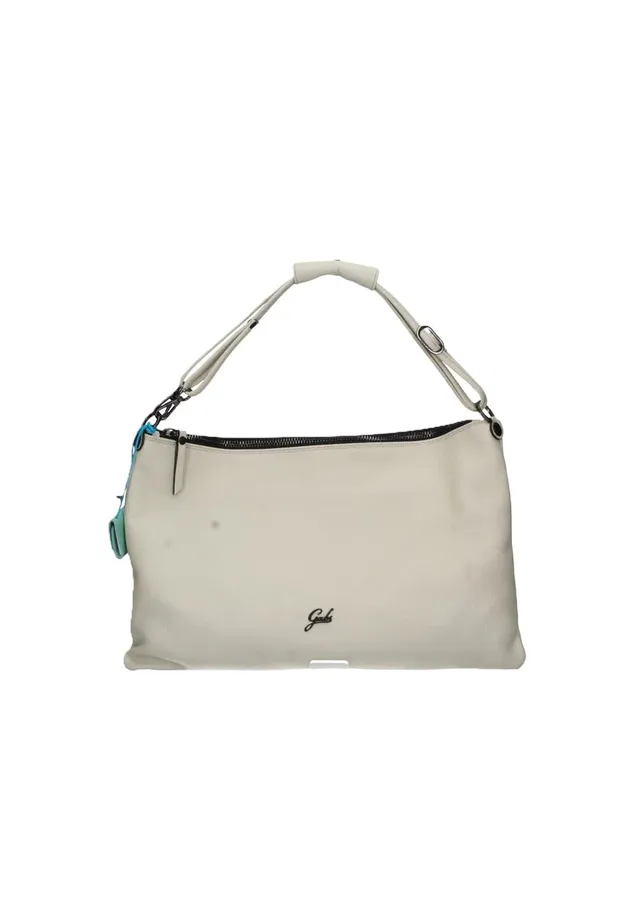 gabs-beyonce-est-west-tg-l-borsa-tracolla-in-pelle-panna-43x28-cm image 1
