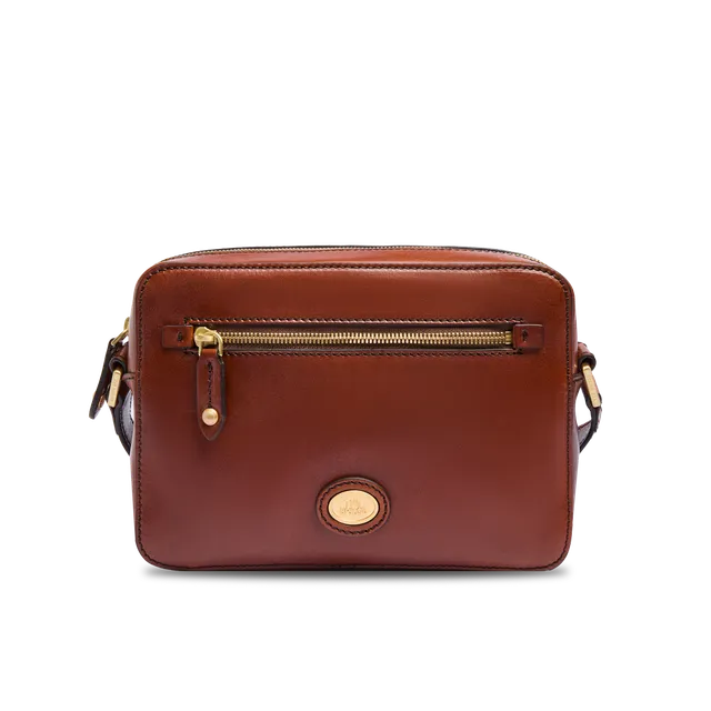 the-bridge-story-uomo-tracolla-uomo-in-pelle-marrone-con-zip-frontale image 1